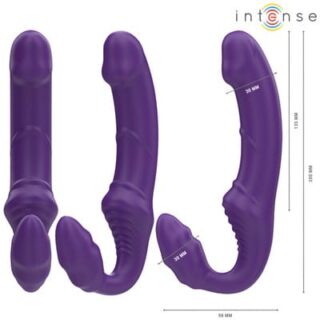 Vibrador doble con control remoto Jill 20 cm 2