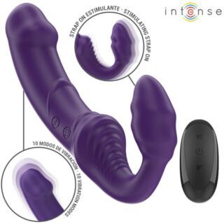 Vibrador doble con control remoto Jill 20 cm