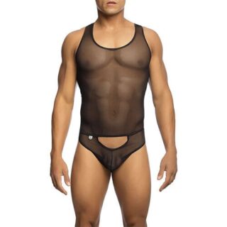 Bodysheer transparente negro