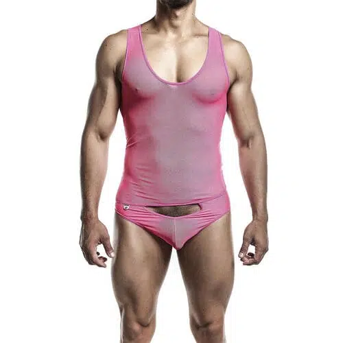 Bodysheer transparente rosa
