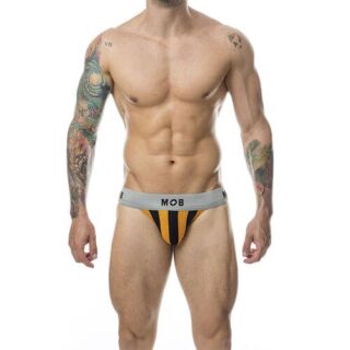 Suspensorio clásico Stripe naranja