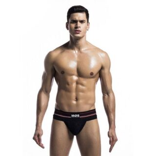 Suspensorio clásico negro