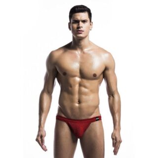 Suspensorio fetish color rojo