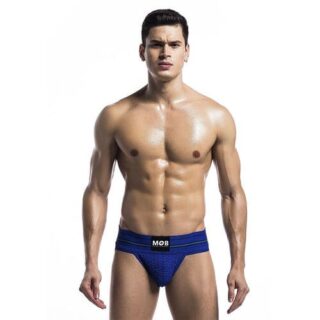 Tanga clásico azul
