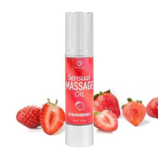 Aceite de masaje sensual fresa 50 ml