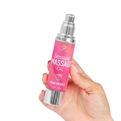 Aceite de masaje sensual pétalos de rosa 50 ml 3