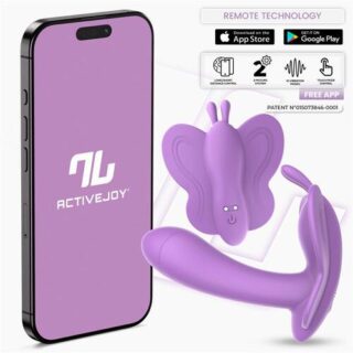 Estimulador mariposa con APP Lavanda Wingy