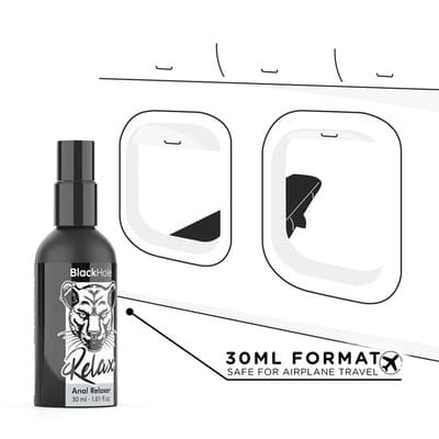 Spray Explorer relajante anal Black Hole 30 ml 3