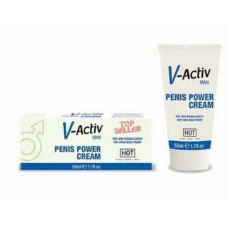 Crema potenciadora para hombre Hot V Activ Penis Power