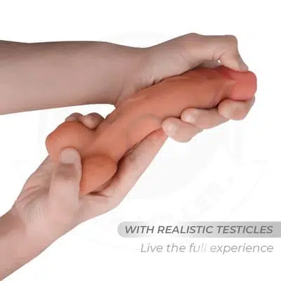 Dildo hiperrealístico articulable Cock Miller 17,8 cm 5