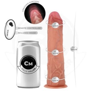 Dildo hiperrealístico con ventosa y Thrusting y control remoto 19,5 cm 2