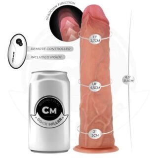 Dildo hiperrealístico con ventosa y Thrusting y control remoto 21,5 cm 2