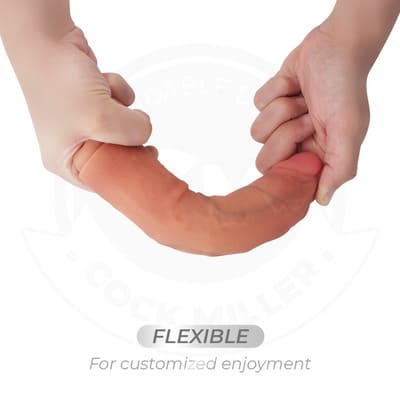 Dildo hiperrealístico con vibración y mando 3 4