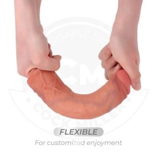 Dildo hiperrealístico con vibración y mando 5