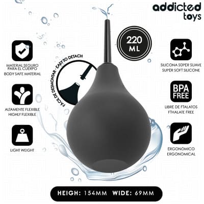 Ducha anal de viaje talla L 220 ml 4