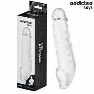 Funda para el pene transparente talla M 27 cm