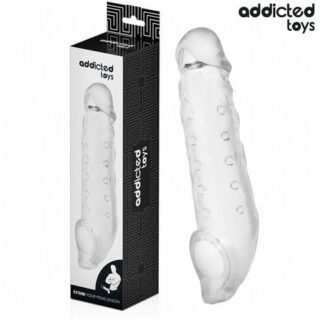 Funda para el pene transparente talla S 23 cm