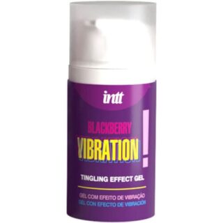 Gel vibrador líquido sabor a mora 15 ml INTT Releases