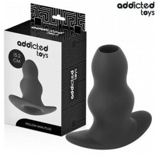 Plug anal hueco de silicona talla XL 15,2 cm