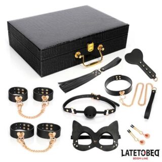 Kit BDSM de 8 piezas con maletín