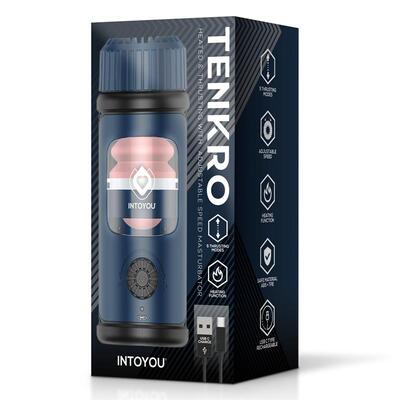 Masturbador con Thrusting y calor Tenkro 9