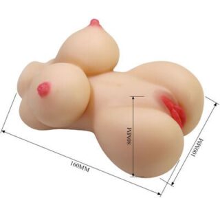Mini torso femenino realista vagina Herta 2