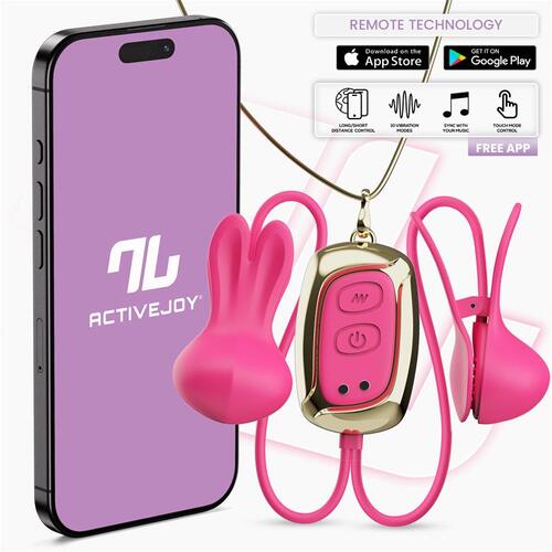 Pinzas para pezones con vibración Tickly