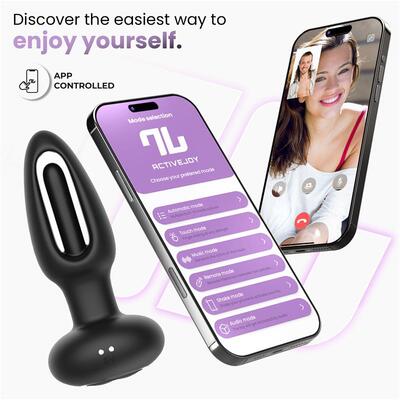 Plug anal con vibración y APP Zack 2