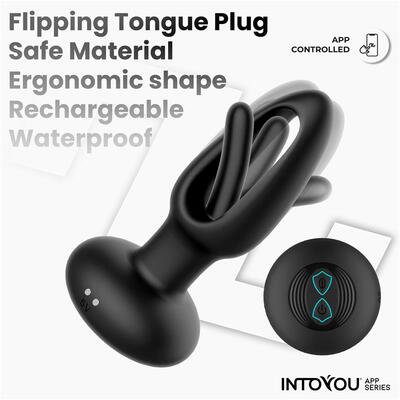 Plug anal con vibración y APP Zack 4