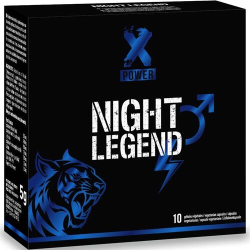 Cápsulas estimulantes Night Legend