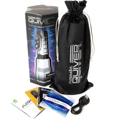 Masturbador Vibratorio Recargable Quiver 4