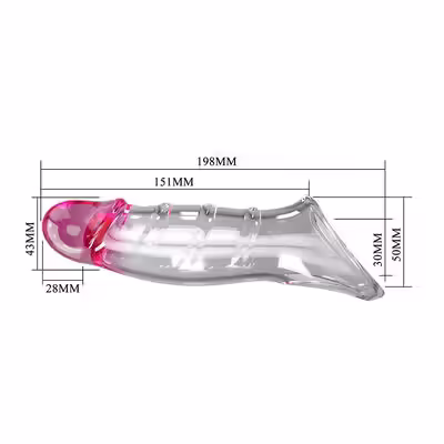Funda pene transparente Darnell 2