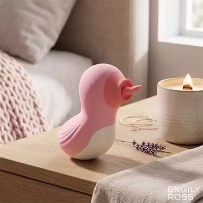 Masajeador con lengua Quacky 4