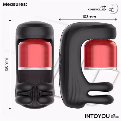Masturbador con rotación Torky 2