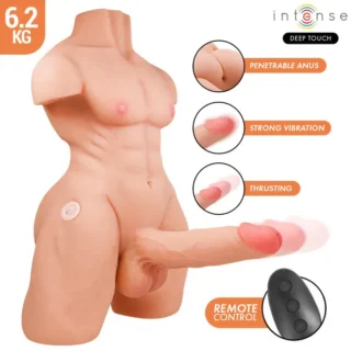 Torso dildo y ano Marty