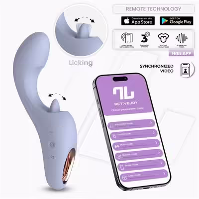 Vibrador con lengua Licky
