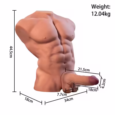 Torso dildo desmontable Fitter 3