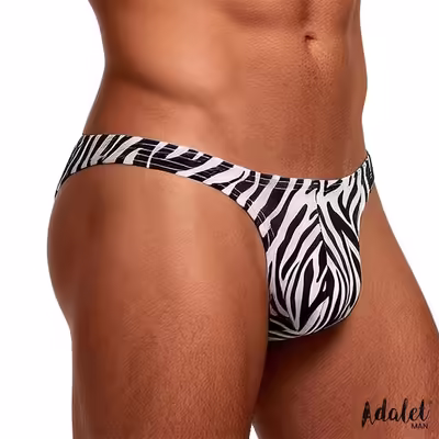Tanga estampado cebra Jake
