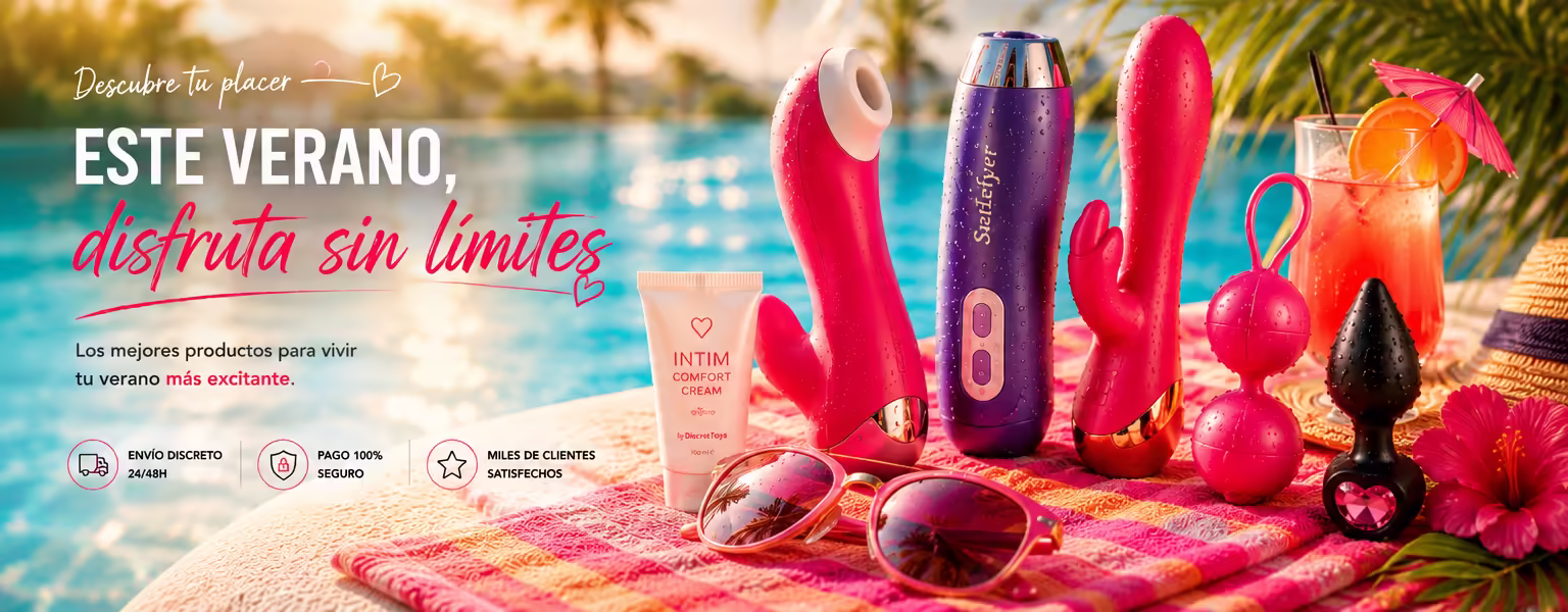 Este verano disfruta sin límites con DiscretToys