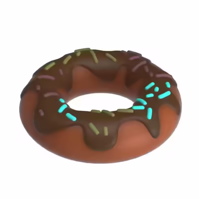 Anillo super Donut marrón 3