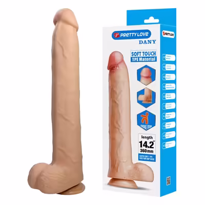 Dildo realístico flexible Dany