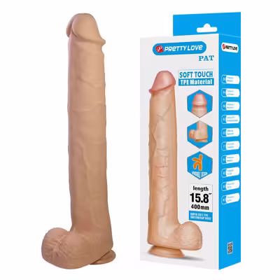 Dildo realístico flexible Pat