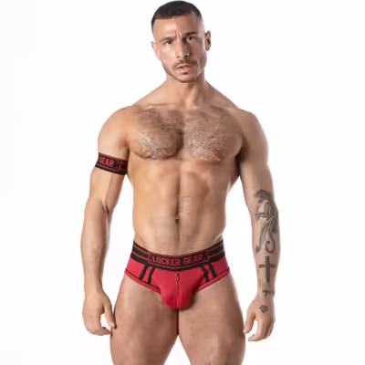 Suspensorio Sport Mesh rojo